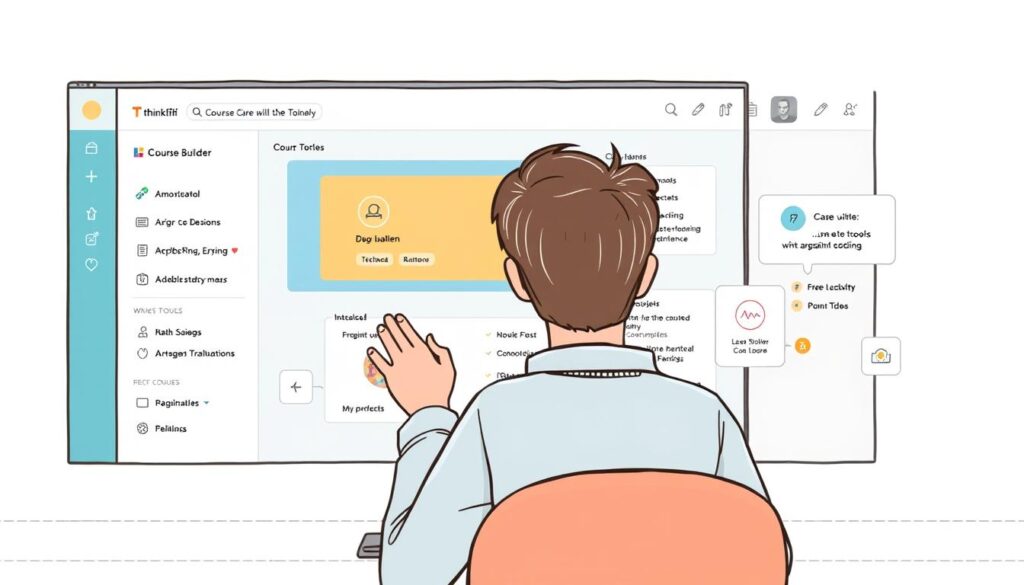 Thinkific course creation features