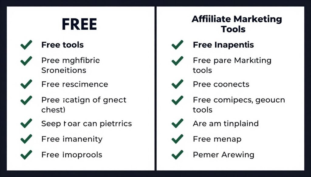 Free vs paid affiliate marketing tools
